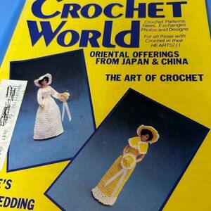 Vintage Crochet World Magazine June 1981